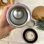 فلاسک کرومی درجه‌دار استیل ضد زنگ - Image 4