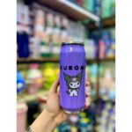 بطری ۲ جداره کرومی طرح Kuromi نی‌دار ظرفیت ۵۵۰ میل - Image 3