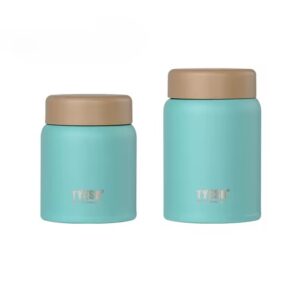 ماگ همراه تایسو مدل درب طلایی – فنجان حرارتی استیل مات با طراحی فشرده و سبک