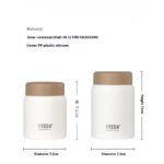 ماگ همراه تایسو مدل درب طلایی – فنجان حرارتی استیل مات با طراحی فشرده و سبک - Image 9