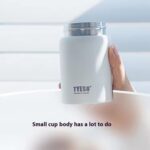 ماگ همراه تایسو مدل درب طلایی – فنجان حرارتی استیل مات با طراحی فشرده و سبک - Image 10