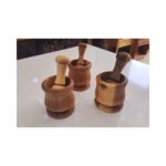 هاون چوب گردو دست‌ساز - Image 2