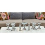 هفت‌سین ۹ پارچه باکارات کریستال وارداتی | رنگ نقره‌ای با تضمین رنگ - Image 3